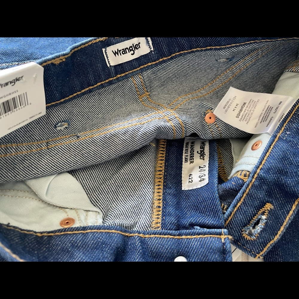 VINTAGE WRANGLER "WANDERER" HIGH RISE FLARE